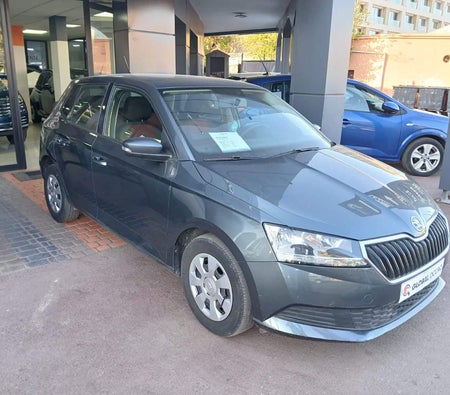 رمادي داكن سكودا  فابيا 2021