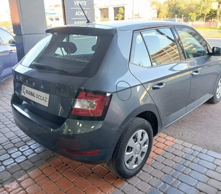 رمادي داكن سكودا  فابيا 2021