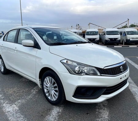 White Suzuki Ciaz 2023