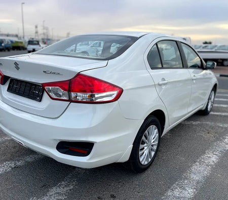 White Suzuki Ciaz 2023