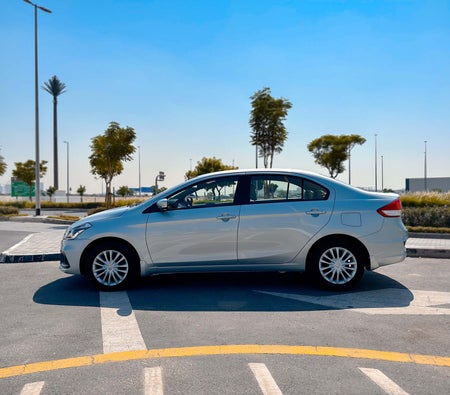 White Suzuki Ciaz 2025