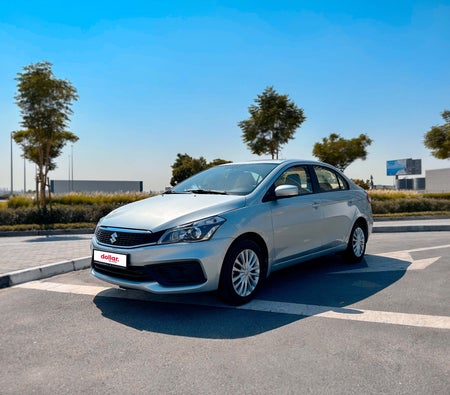 White Suzuki Ciaz 2025