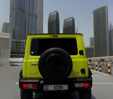 Yellow Suzuki Jimny 2025