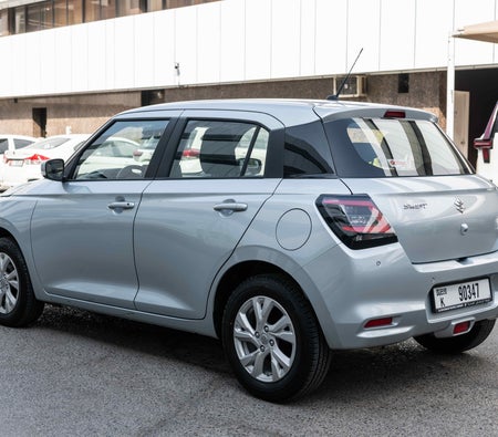 White Suzuki Swift 2026