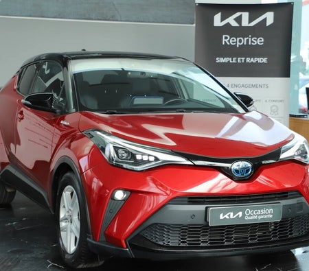 rood Toyota CHR DISTINCTIVE CVT 122CH 2022