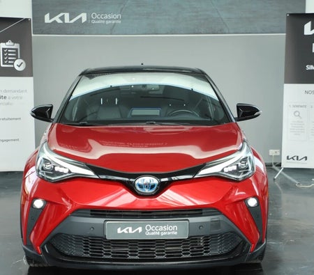 rood Toyota CHR DISTINCTIVE CVT 122CH 2022