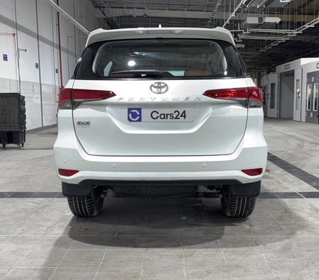 White Toyota Fortuner EXR 2024