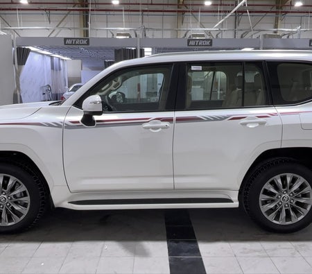 White Toyota Land Cruiser GXR 2025
