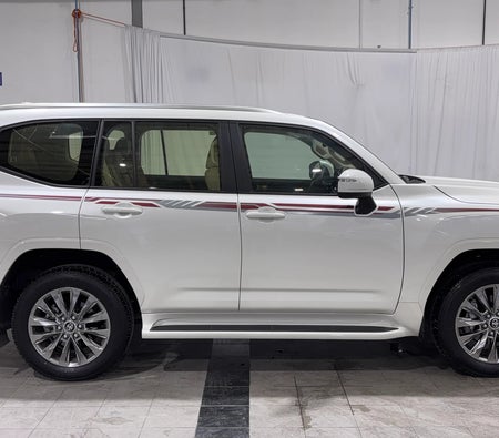 White Toyota Land Cruiser GXR 2025
