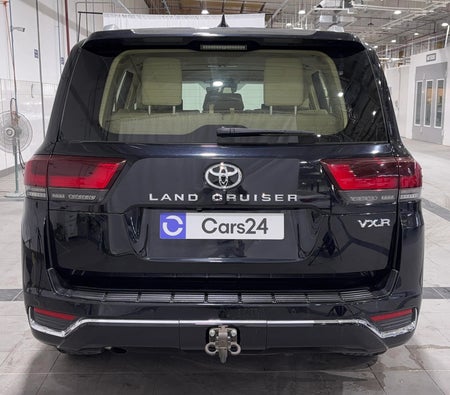 Black Toyota Land Cruiser VXR 2023