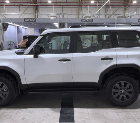 White Toyota Prado GXL 2024
