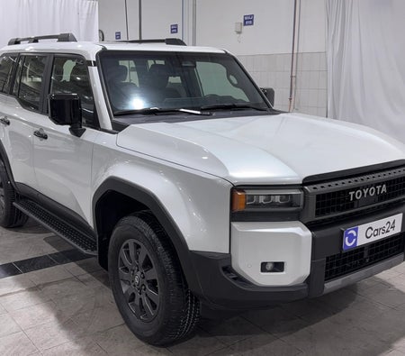 Weiß Toyota Prado GXL 2024 Weiß Toyota Prado GXL 2024