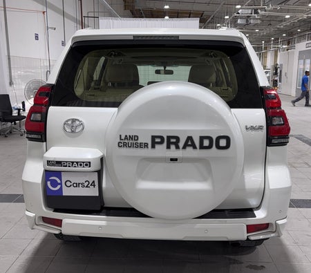 Weiß Toyota Prado VXR 2020