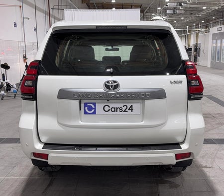 White Toyota Prado VXR 2019