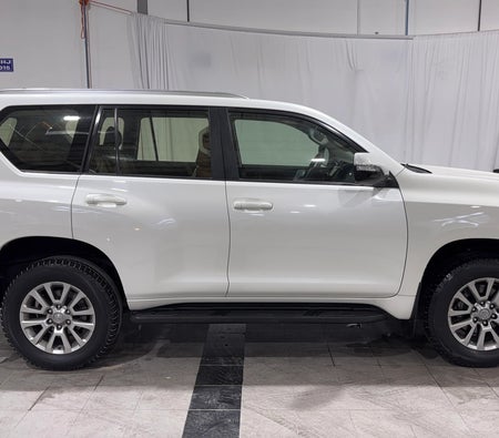 White Toyota Prado VXR 2019