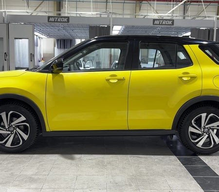 Yellow Toyota Raize G 2024