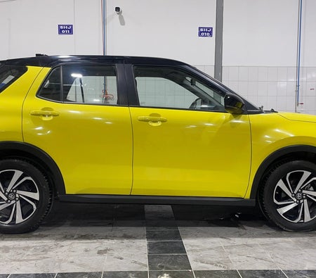 Yellow Toyota Raize TURBO G 2024