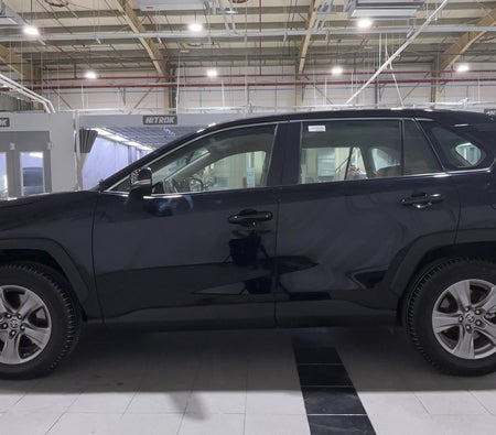 Black Toyota RAV4 EX 2025