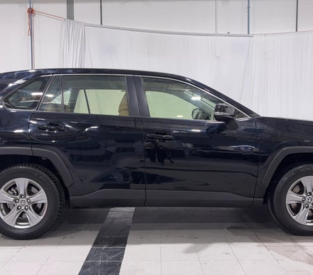 Black Toyota RAV4 EX 2025