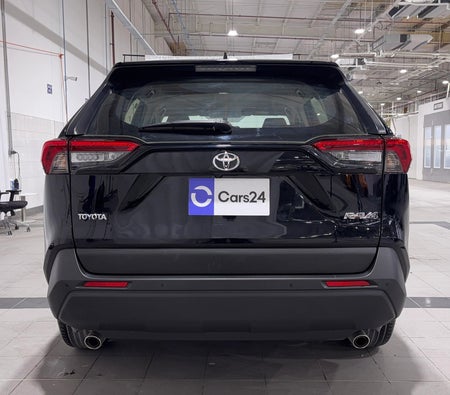 Black Toyota RAV4 EX 2025
