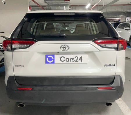 White Toyota RAV4 VX 2024