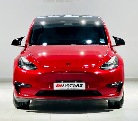 Rosso Tesla Model Y Long Range 2023