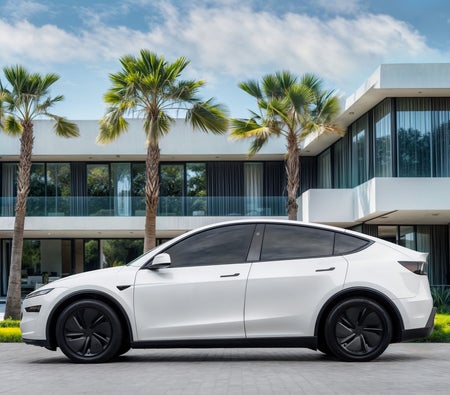 Blanco Tesla Model Y 2026