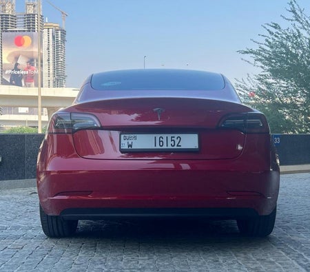 Kırmızı Tesla Model 3 Standard Plus 2023 Kırmızı Tesla Model 3 Standard Plus 2023