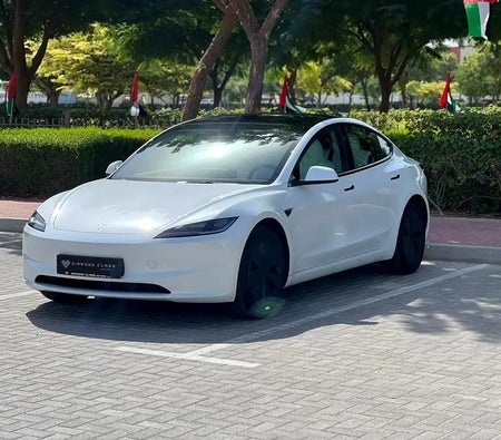 Blanc Tesla Model 3 Long Range 2025