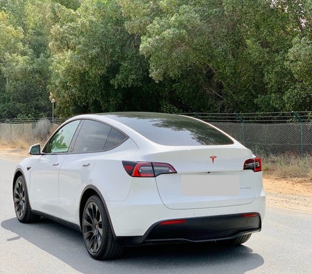White Tesla Model Y Long Range 2021 White Tesla Model Y Long Range 2021