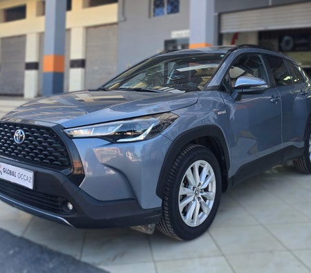 Blau Toyota Corolla Cross L4 1.8 DYNAMIC + 2021 Blau Toyota Corolla Cross L4 1.8 DYNAMIC + 2021