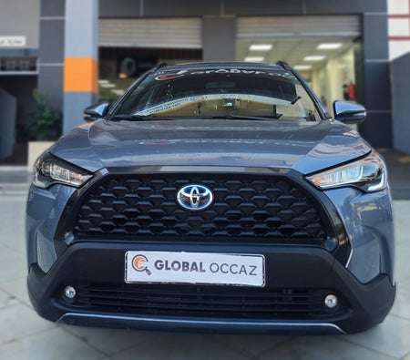 Blau Toyota Corolla Cross L4 1.8 DYNAMIC + 2021 Blau Toyota Corolla Cross L4 1.8 DYNAMIC + 2021