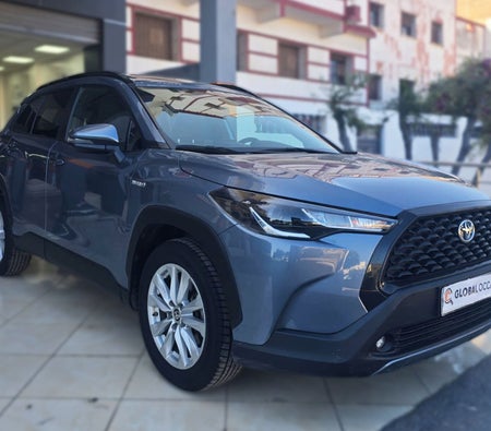 Blau Toyota Corolla Cross L4 1.8 DYNAMIC + 2021 Blau Toyota Corolla Cross L4 1.8 DYNAMIC + 2021