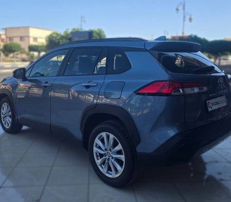 Blau Toyota Corolla Cross L4 1.8 DYNAMIC + 2021 Blau Toyota Corolla Cross L4 1.8 DYNAMIC + 2021