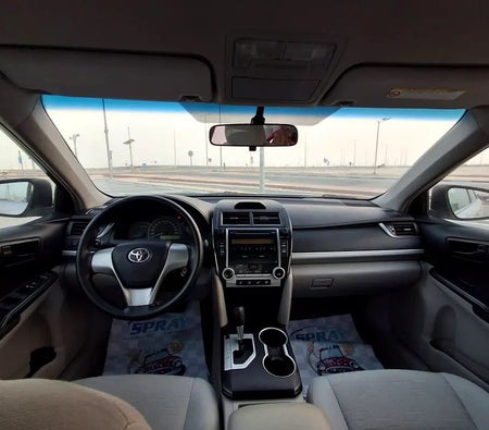 Silver Toyota Camry S 2013