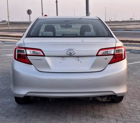 Silver Toyota Camry S 2013