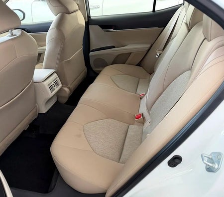 White Toyota Camry S 2020