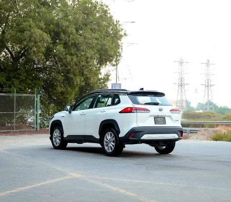 Weiß Toyota Corolla Cross 2022 Weiß Toyota Corolla Cross 2022