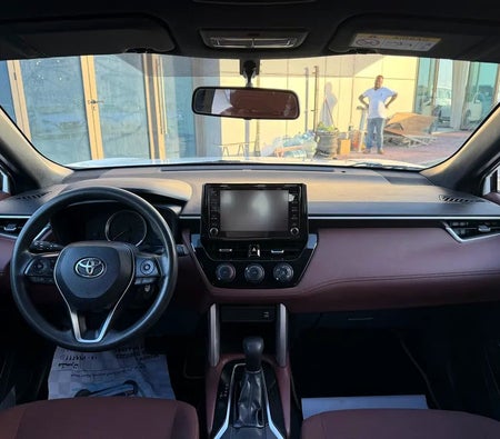 White Toyota Corolla Cross XL 2022