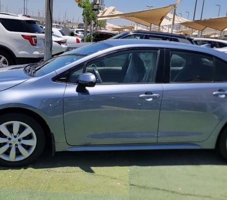Gray Toyota Corolla 2021