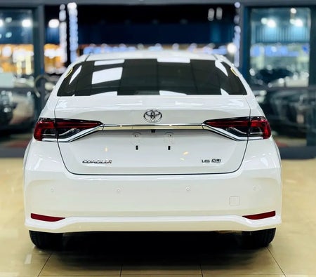 White Toyota Corolla XLI 2022