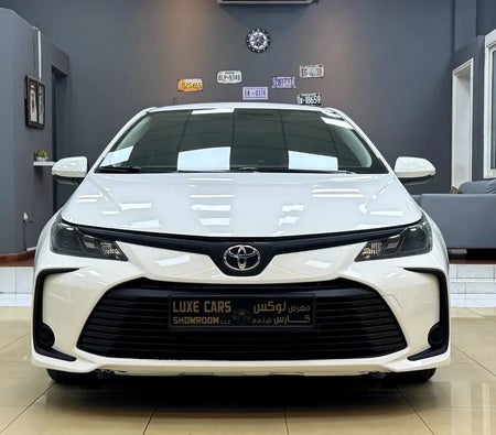 White Toyota Corolla XLI 2022