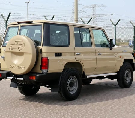 Beige Toyota Land Cruiser 70 2026