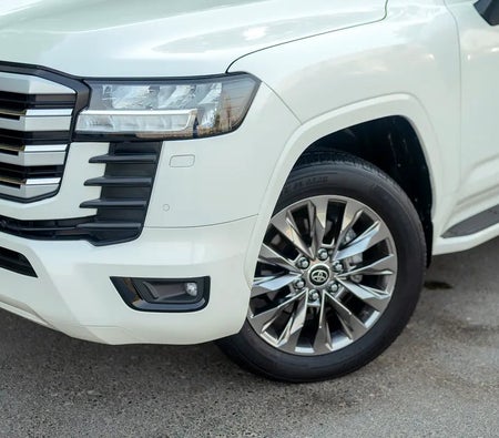 White Toyota Land Cruiser GXR 2025