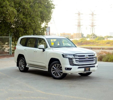 White Toyota Land Cruiser GXR 2025