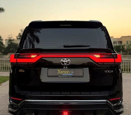Black Toyota Land Cruiser VXR 2026