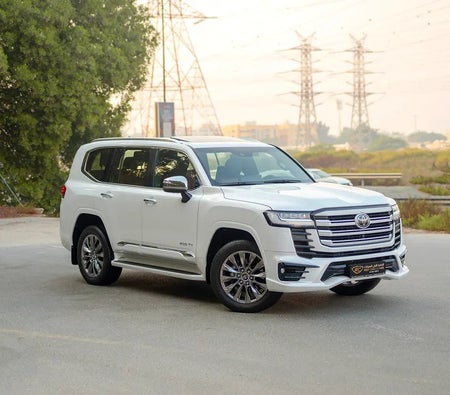 White Toyota Land Cruiser VXR 2024