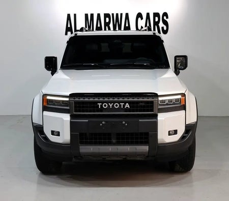 White Toyota Prado Adventure 2025
