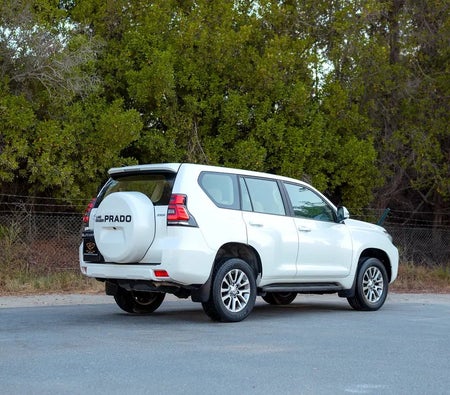 Weiß Toyota Prado EXR 2019