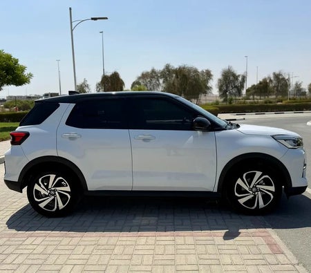 White Toyota Raize TURBO G 2026